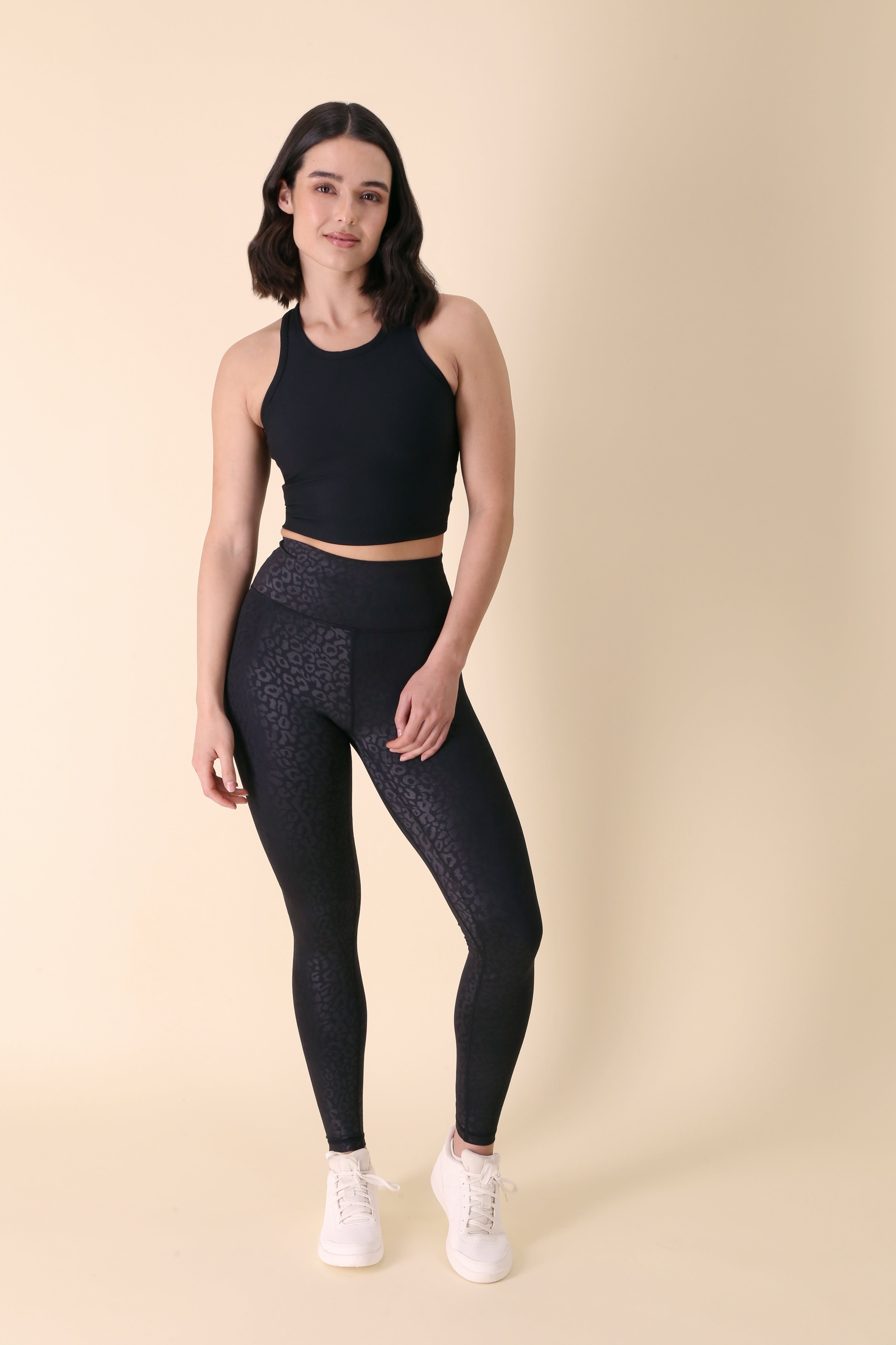Fortunata Legging – Calza deportiva sostenible, tiro alto, buena compresión y tejido respirable